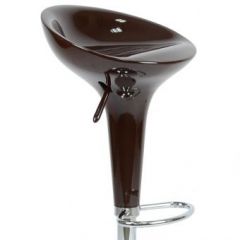 Барный стул Barneo N-100 Bomba темно-коричневый глянец в Верхней Салде - verhnyaya-salda.mebel24.online | фото 2