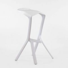 Барный стул Barneo N-227 Miura белый в Верхней Салде - verhnyaya-salda.mebel24.online | фото 3