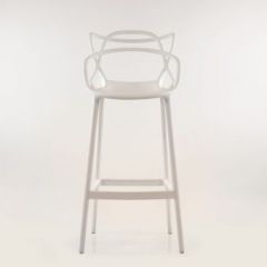 Барный стул Barneo N-235 Masters, белый, design Phillip Stark в Верхней Салде - verhnyaya-salda.mebel24.online | фото 3