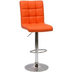 Барный стул Barneo N-48 Kruger оранжевый в Верхней Салде - verhnyaya-salda.mebel24.online | фото