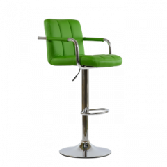 Барный стул Barneo N-69 Kruger Arm Зеленый в Верхней Салде - verhnyaya-salda.mebel24.online | фото