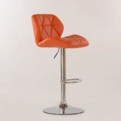 Барный стул Barneo N-85 Diamond оранжевый в Верхней Салде - verhnyaya-salda.mebel24.online | фото 2