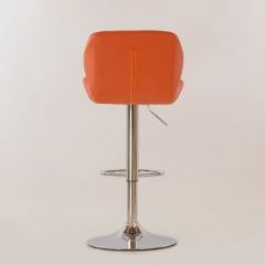 Барный стул Barneo N-85 Diamond оранжевый в Верхней Салде - verhnyaya-salda.mebel24.online | фото 3