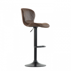Барный стул Barneo N-86 Time / Black / VPU Brown Vintage коричневый винтаж PK970-18 в Верхней Салде - verhnyaya-salda.mebel24.online | фото