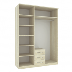 ДИАНА Д11 Шкаф для одежды в Верхней Салде - verhnyaya-salda.mebel24.online | фото 2