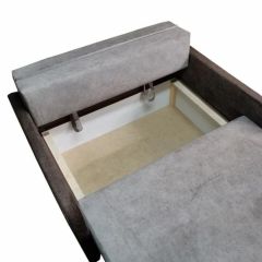 Диван Канзас 1.20 сакура с мостом (Канасик) в Верхней Салде - verhnyaya-salda.mebel24.online | фото 3