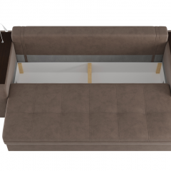 Диван-кровать "SMART" 4 Б4-3т-Б3 СК (Kongo brown) в Верхней Салде - verhnyaya-salda.mebel24.online | фото 4