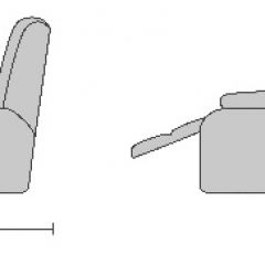 Диван-трансформер Recliner TWIN (Твин) 2 кат. ткани в Верхней Салде - verhnyaya-salda.mebel24.online | фото 5