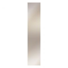 Фасад двери с зеркалом (левый) Черный Марсель в Верхней Салде - verhnyaya-salda.mebel24.online | фото 1
