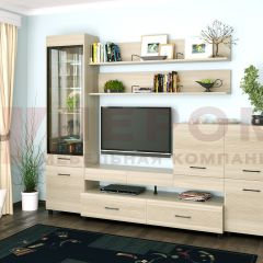 Гостиная Камелия Композиция 5 (Ясень Асахи) в Верхней Салде - verhnyaya-salda.mebel24.online | фото