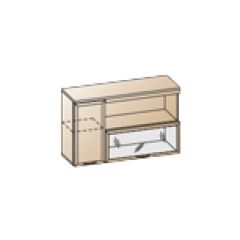 Гостиная Карина Композиция 16 (Ясень Асахи) в Верхней Салде - verhnyaya-salda.mebel24.online | фото 3