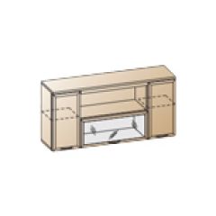 Гостиная Карина Композиция 2 (Акация Молдау) в Верхней Салде - verhnyaya-salda.mebel24.online | фото 4