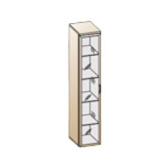 Гостиная Карина Композиция 3 (Ясень Асахи) в Верхней Салде - verhnyaya-salda.mebel24.online | фото 3