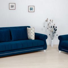 Комплект Роуз ТД 410 диван-кровать + кресло + комплект подушек в Верхней Салде - verhnyaya-salda.mebel24.online | фото