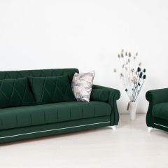 Комплект Роуз ТД 411 диван-кровать + кресло + комплект подушек в Верхней Салде - verhnyaya-salda.mebel24.online | фото