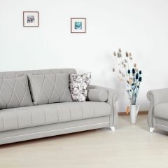 Комплект Роуз ТД 414 диван-кровать + кресло + комплект подушек в Верхней Салде - verhnyaya-salda.mebel24.online | фото