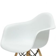 Кресло Barneo N-14 WoodMold белый в Верхней Салде - verhnyaya-salda.mebel24.online | фото 3
