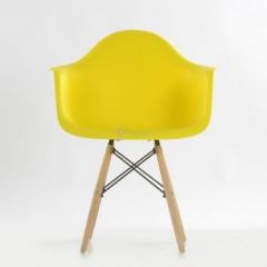 Кресло Barneo N-14 WoodMold желтый в Верхней Салде - verhnyaya-salda.mebel24.online | фото 2