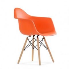 Кресло Barneo N-14 WoodMold оранжевый в Верхней Салде - verhnyaya-salda.mebel24.online | фото
