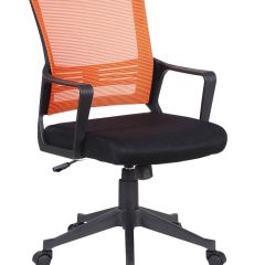 Кресло BRABIX " Balance MG-320", черное/оранжевое, 531832 в Верхней Салде - verhnyaya-salda.mebel24.online | фото