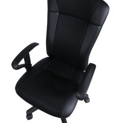 Кресло BRABIX "Optima MG-370" (экокожа/ткань, черное) 531580 в Верхней Салде - verhnyaya-salda.mebel24.online | фото 5