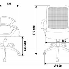 Кресло Бюрократ CH-590SL/BLACK в Верхней Салде - verhnyaya-salda.mebel24.online | фото 4