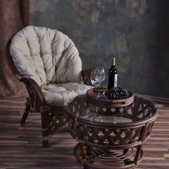 Кресло Черчилль/Рузвельт (Орех матовый) в Верхней Салде - verhnyaya-salda.mebel24.online | фото 2