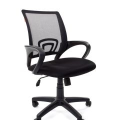 Кресло для оператора CHAIRMAN 696 black (ткань TW-11/сетка TW-01) в Верхней Салде - verhnyaya-salda.mebel24.online | фото