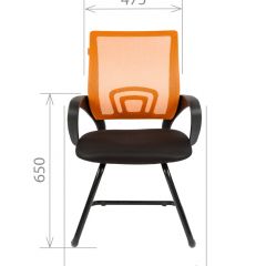 Кресло для оператора CHAIRMAN 696 V (ткань TW-11/сетка TW-01) в Верхней Салде - verhnyaya-salda.mebel24.online | фото 5