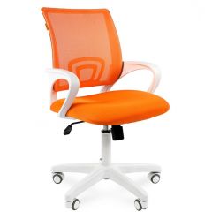 Кресло для оператора CHAIRMAN 696 white (ткань TW-16/сетка TW-66) в Верхней Салде - verhnyaya-salda.mebel24.online | фото 1