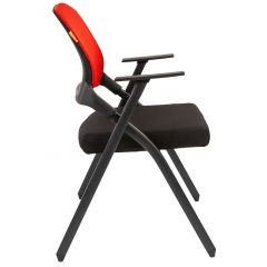 Кресло для посетителей CHAIRMAN NEXX (ткань стандарт черный/сетка DW-69) в Верхней Салде - verhnyaya-salda.mebel24.online | фото 3