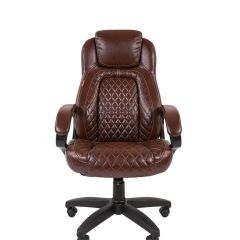 Кресло для руководителя  CHAIRMAN 432 (Экокожа коричневая) в Верхней Салде - verhnyaya-salda.mebel24.online | фото 2