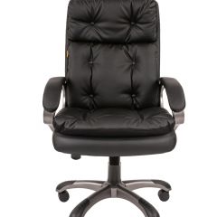 Кресло для руководителя  CHAIRMAN 442 (экокожа черная) в Верхней Салде - verhnyaya-salda.mebel24.online | фото
