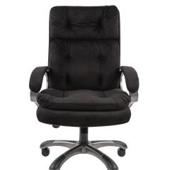 Кресло для руководителя  CHAIRMAN 442 (ткань черная) в Верхней Салде - verhnyaya-salda.mebel24.online | фото