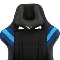 Кресло игровое Бюрократ VIKING 4 AERO BLUE черный/синий в Верхней Салде - verhnyaya-salda.mebel24.online | фото 6