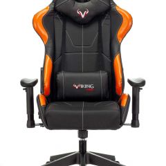 Кресло игровое Бюрократ VIKING 5 AERO ORANGE черный/оранжевый в Верхней Салде - verhnyaya-salda.mebel24.online | фото 3