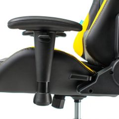 Кресло игровое Бюрократ VIKING 5 AERO YELLOW черный/желтый в Верхней Салде - verhnyaya-salda.mebel24.online | фото 5