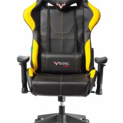 Кресло игровое Бюрократ VIKING 5 AERO YELLOW черный/желтый в Верхней Салде - verhnyaya-salda.mebel24.online | фото 3