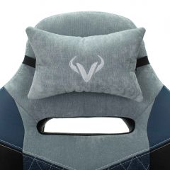 Кресло игровое Бюрократ VIKING 6 KNIGHT BL FABRIC синий в Верхней Салде - verhnyaya-salda.mebel24.online | фото 7