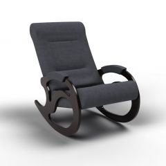 Кресло-качалка Вилла 11-Т-ГР (тканьвенге) ГРАФИТ в Верхней Салде - verhnyaya-salda.mebel24.online | фото