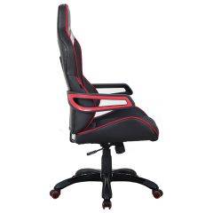 Кресло компьютерное BRABIX Nitro GM-001 (ткань/экокожа) черное, вставки красные (531816) в Верхней Салде - verhnyaya-salda.mebel24.online | фото 6