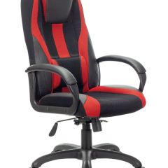 Кресло компьютерное BRABIX PREMIUM "Rapid GM-102" (экокожа/ткань, черное/красное) 532107 в Верхней Салде - verhnyaya-salda.mebel24.online | фото