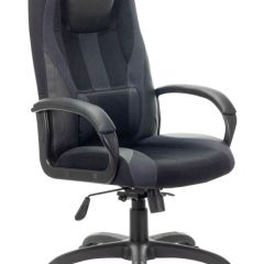 Кресло компьютерное BRABIX PREMIUM "Rapid GM-102" (экокожа/ткань, черное/серое) 532105 в Верхней Салде - verhnyaya-salda.mebel24.online | фото