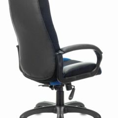 Кресло компьютерное BRABIX PREMIUM "Rapid GM-102" (экокожа/ткань, черное/синее) 532106 в Верхней Салде - verhnyaya-salda.mebel24.online | фото 4
