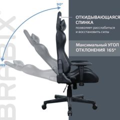 Кресло компьютерное BRABIX "GT Carbon GM-115" (две подушки, экокожа, черное) 531932 в Верхней Салде - verhnyaya-salda.mebel24.online | фото 2