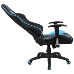 Кресло компьютерное BRABIX "GT Master GM-110" (черное/голубое) 531928 в Верхней Салде - verhnyaya-salda.mebel24.online | фото 5
