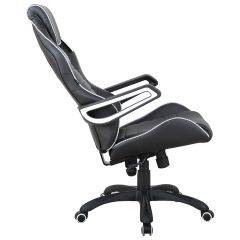 Кресло компьютерное BRABIX Techno Pro GM-003 (экокожа черное/серое, вставки серые) 531814 в Верхней Салде - verhnyaya-salda.mebel24.online | фото 6