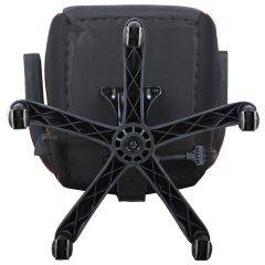 Кресло компьютерное BRABIX Techno Pro GM-003 (ткань черное/серое, вставки оранжевые) 531813 в Верхней Салде - verhnyaya-salda.mebel24.online | фото 9