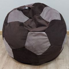 Кресло-мешок Мяч M (Vital Chocolate-Vital Java) в Верхней Салде - verhnyaya-salda.mebel24.online | фото