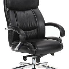 Кресло офисное BRABIX "Direct EX-580" (хром/рециклированная кожа/черное) 531824 в Верхней Салде - verhnyaya-salda.mebel24.online | фото 2